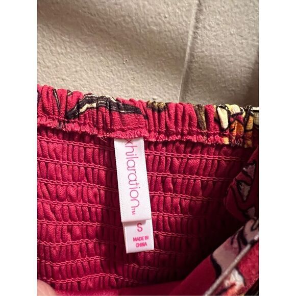 Xhilaration Floral Romper Woman’s Size Small - Picture 7 of 16